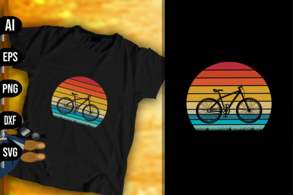 Racing Bicycle - Vintage Retro Design