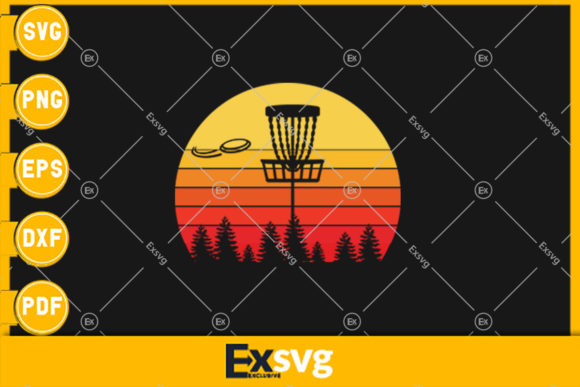 Retro Frolf Frisbee Disc Golf